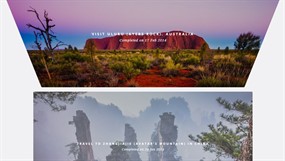 jQuery三维倾斜的滚动效果